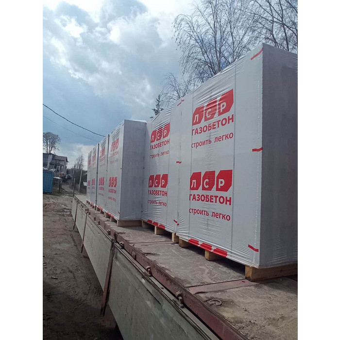 Газобетон ЛСР Сертолово D500 250х250х625 мм фото 2